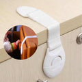 Baby Kids Safety Locks Plastic Children Protection Care Locks for Cabinet Fridge Cupboard Drawer Door Security Protector